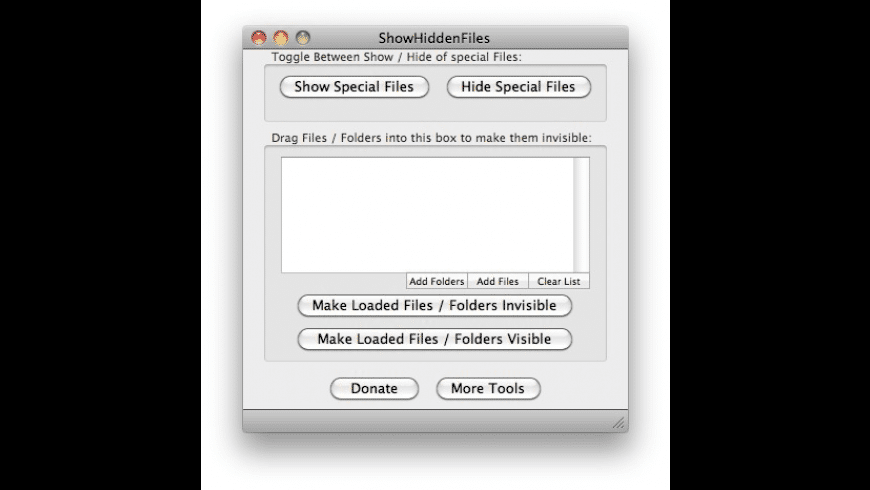 Show hidden files download mac high sierra